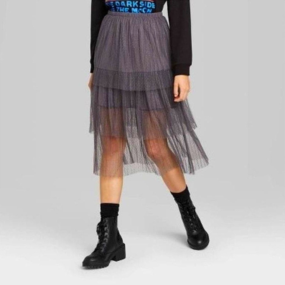 NWT Wild Fable Layered Tulle Skirt